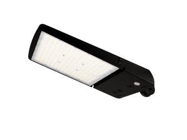 MaxLite AE100UMI-WCSLXCRTA Area Light - 100W/85W/75W, 120-277V, Manual Ir Changeable T3/4/5, CCT/WATTAGE Select 3/4/5K, Black, Upper Knuckle Attached, C-MAX Compatible - TAA
