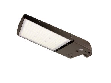 MaxLite AE150UMI-WCSBXCR Area Light - 150W/125W/100W, 120-277V, Manual Ir Changeable T3/4/5, CCT/WATTAGE Select 3/4/5K, Bronze, Upper Knuckle Attached, C-MAX Compatible
