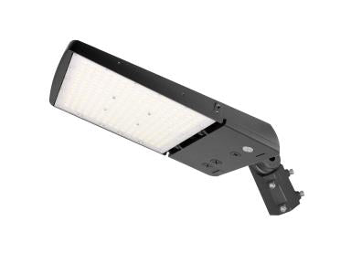 MaxLite AE150UMI-WCSLKCR Area Light - 150W/125W/100W, 120-277V, Manual Ir Changeable T3/4/5, CCT/WATTAGE Select 3/4/5K, Black, Slipfitter, C-MAX Compatible