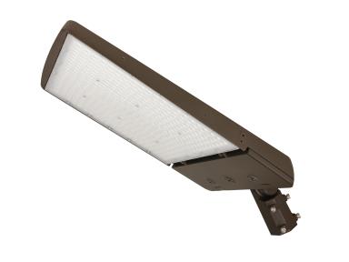 MaxLite AE200UMC-WCSBKCRRPC Area Light - 200W/175W/150W, 120-277V, Manual Changeable T3/4/5, CCT/WATT Select 3/4/5K, Bronze, Slipfitter, C-MAX, NEMA 3-PIN PC Receptacle