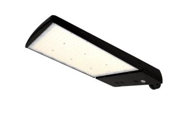 MaxLite AE200UMI-WCSLXCRTA Area Light - 200W/175W/150W, 120-277V, Manual Ir Changeable T3/4/5, CCT/WATTAGE Select 3/4/5K, Black, Upper Knuckle Attached, C-MAX Compatible