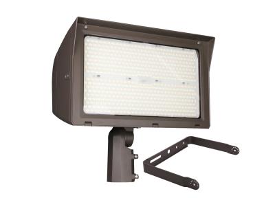 MaxLite AE300HMC-WCSBTCRRPCTA Area Light - 300W/250W/200W, 277-480V, Manual Changeable T3/4/5, CCT/WATTAGE Select 3/4/5K, Bronze, Trunnion, C-MAX, 3-PIN PC Receptacle - TAA