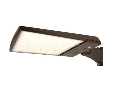 MaxLite AE300HMI-WCSBFCR Area Light - 300W/250W/200W, 277-480V, Manual Ir Changeable T3/4/5, CCT/WATTAGE Select 3/4/5K, Bronze, Flexible Arm, C-MAX Compatible