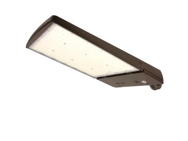 MaxLite AE300HMI-WCSBXCR Area Light - 300W/250W/200W, 277-480V, Manual Ir Changeable T3/4/5, CCT/WATTAGE Select 3/4/5K, Bronze, Upper Knuckle Attached, c-MAX Compatible