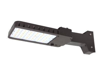 MaxLite AR60UT4-CSBACR Slim Area LIGHT-60W, 120-277V, Type 4, CCT Select 3/4/5K, Bronze, Straight Arm, Controls Ready