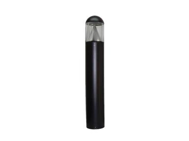 MaxLite BL-CLRD17U-40L Classic Series, Round Bollard - 17W, 4000K, 120/277V, Black