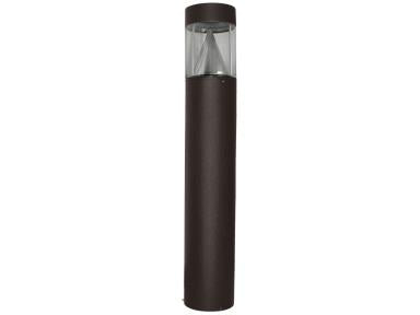 MaxLite BL-CLRF17U-40BEM Classic Series, Round Flat Top Bollard - 17W, 4000K, 120/277V, Bronze, 42", Wide Beam, Battery Back Up