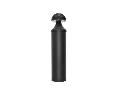 MaxLite BMD37U-WCSL Bollard Round Mushroom Dome Top, 37/28/20W Selectable, 120-277V, CCT Selectable 3/4/5K, 36 Inches, Black
