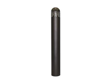 MaxLite BRD30H-WCSBLV Bollard Round Dome Top, 30/20/10W Selectable, 480V, CCT Selectable 3/4/5K, 42 Inches, Bronze, Louvers