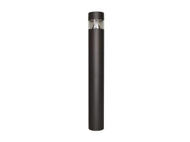 MaxLite BRF30U-WCSBE2 Bollard Round Flat Top, 30/20/10W Selectable, 120-277V, CCT Selectable 3/4/5K, 42 Inches, Bronze, -20C EM