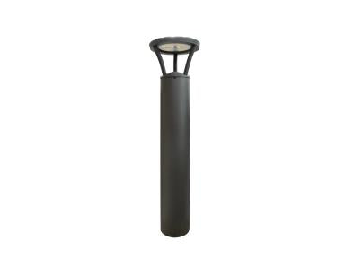 MaxLite BS330U-WCSBE2 Bollard Round Three Stilt Leg Mount, 30/20/10W Selectable, 120-277V, CCT Selectable 3/4/5K, 42 Inches, Bronze, -20C EM