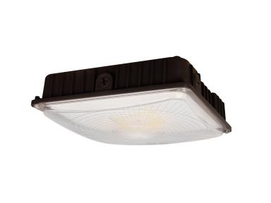 MaxLite CP100UC-WCSB Value Canopy, 100W/80W/60W Wattage Selectable, 120-277V, CCT Select 3/4/5K, Bronze