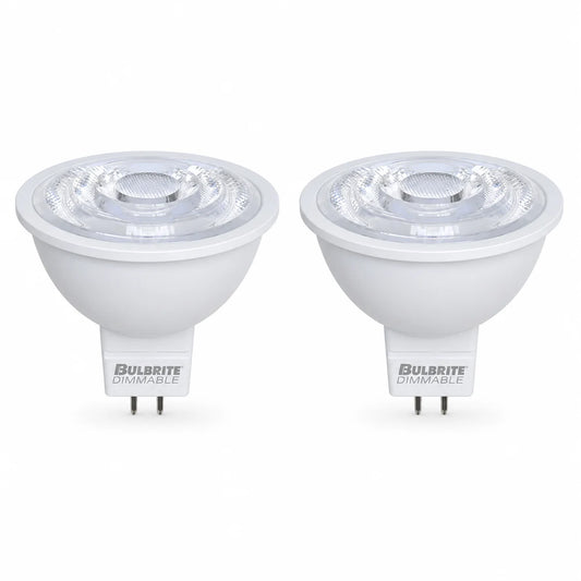 3 pack - Bulbrite 862680 (771212) 7W MR16 Soft White LED Light Bulb