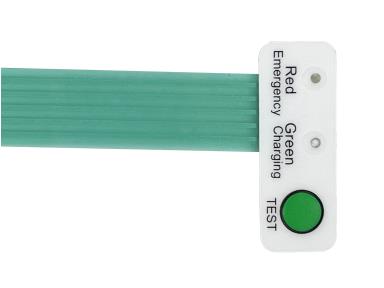 MaxLite EBU-RTST-E15 Ribbon Flat Test Switch For Emergency Inverter, 15W - EBUUP17015N200B
