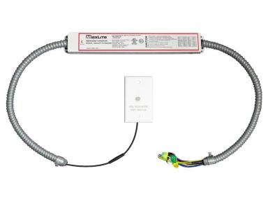 MaxLite EBUUP17015N200B Emergency Battery Back Up Inverter, 15W, 120-347VAC, Cec Compliant, Field Installable, 41-122F Ambient - TAA