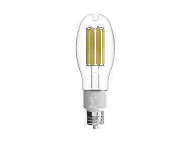 MaxLite EF20-ED28-WCS-EX39 Enclosed Filament Post Top Watt Select 20W, 23W, 26W ED28 CCT Select 30K, 40K, 50K EX39 Base