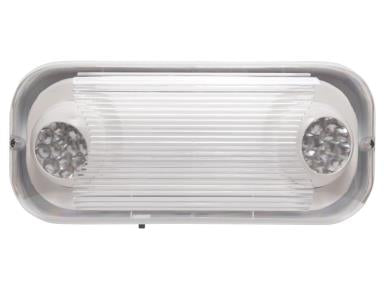 MaxLite EML-2HMW-WL2 Emergency Light LED, 2 MR16 Heads, White, 120V Or 277V, Battery Backup -20C, Wet Locations