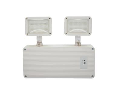 MaxLite EML-2HWHCRC Emergency Light LED, 2 Heads, White, High Capacity, Remote Capable Up To 12 Heads, Battery Backup