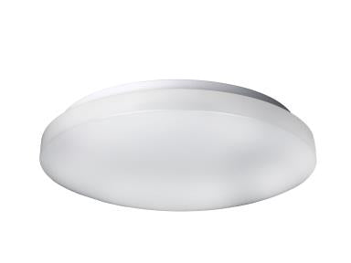 MaxLite FMP13T10WCSW Flush Mount Puff, 13 Inch, 10/15/20W, 120V Only - Triac, 2700/3000/3500/4000/5000K Wattage CCT Selectable, White