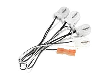 MaxLite G13KIT4T 4-LAMP Wiring Harness For LED T8 - Bypass UL TYPE-B. Wire Length 23IN
