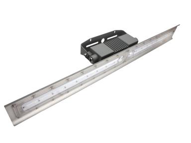 MaxLite HL-LI4880U30 Hazardous Location Linear Light, 80W, 4-FOOT, 120-277V, Wide Dist., 3000K, Grey, CID2, CIID1, CIID2, Ciii , Pendant Mount