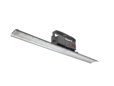 MaxLite HL-LI4880U40EM0 Hazardous Location Linear, Gray , 48IN, 80W, 120-277V, Wide Dist., 4000K, CID2, CIID1, Ciii Battery Backup 0 Degree C