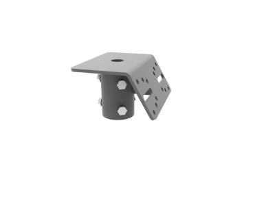 MaxLite HL-TA 2-3/8 Inch Tenon Adaptor For Use With HL-AR, Hlrs Hlrm Series - Grey Finish