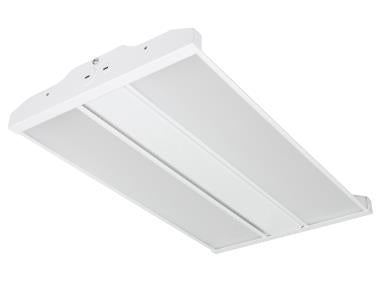 MaxLite HLE-100WUF-CSEM Highbay Linear Eco Frosted Lens Wattage Select - 100W/115W/135W 120-277V And Color Select - 4000K/5000K With Battery Backup