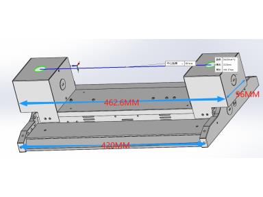 MaxLite HLE-PMKIT1S Double Pendant Mount Kit For Hle 100W - 15IN Distance From Center Of Each Pmk. Includes Hardware.