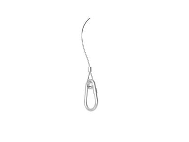 MaxLite HLLISC Safety Cable , HL-LI Series, Stainless Steel, 3 Ft Long