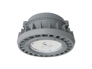 MaxLite HLRS65HP Hlr Series, Small Size, 65W, 347-480V, 5000K, Clear Lens 110 Degrees, Pendant Mount, Gray, CID2, CIID1, CIID2, Ciii