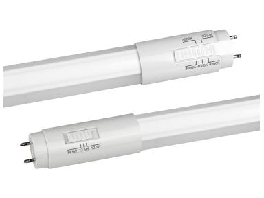MaxLite L10.5T8SDE4WCS-PCG Wattage Selectable 10.5W 1600LM/12.5W 1800LM/14.5W 2200LM 4-FT LED SINGLE/DOUBLE-ENDED Bypass T8 5CCT 30/35/40/50/65K Pet Coated Glass (ul TYPE-B)