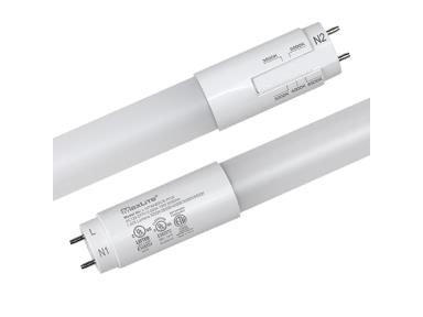 MaxLite L10T8AB2CS-PCG 10W 1425LM 2-FT LED Hybrid A+b T8 5CCT 30/35/40/50/65K Pet Coated Glass (ul A+b)