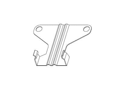 MaxLite LB-MB-PIPER Litebar Mounting Clip (2 Pc) For Piper