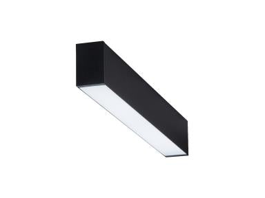 MaxLite LM-2UF10WCSBTA L-MAX Gen 2 Linear Strip 2FT 120-277V UP/DOWN Watt Select 10W, 12W, 16W, 20W CCT Select 2700K, 3000K, 3500K, 4000K, 5000K 90 CRI Black Finish TAA