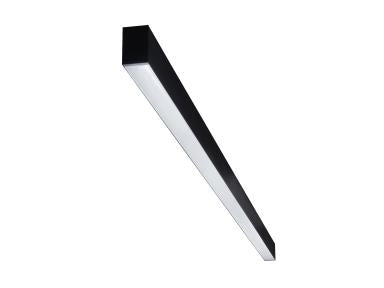 MaxLite LM-8UF40WCSBTA L-MAX Gen 2 Linear Strip 8FT 120-277V UP/DOWN Watt Select 40W, 48W, 64W, 80W CCT Select 2700K, 3000K, 3500K, 4000K, 5000K 90 CRI Black Finish TAA