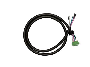 MaxLite LM2-5CORDB L-MAX Gen 2 5 Wire Black Power Cord Sjt 15FT W/ Female Wiring Connector 300V. Insulated Sheath For Dimming Wires