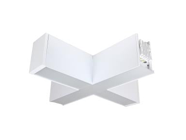 MaxLite LM2-XCON L-MAX Gen 2 X Connector 2FT Watt Select 10W, 12W, 16W, 20W CCT Select 2700K, 3000K, 3500K, 4000K, 5000K 90 CRI White Finish