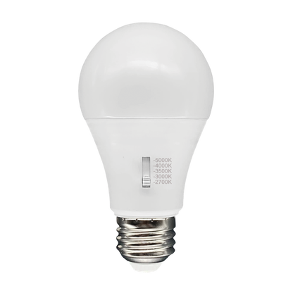 Luxrite LR21475 9W 60W A19 - 5 CCT Selectable LED Light Bulb