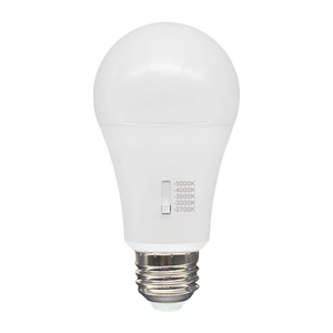 Luxrite LR21479 15W 100W A19 - 5 CCT Selectable LED Light Bulb