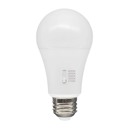 Luxrite LR21479 15W 100W A19 - 5 CCT Selectable LED Light Bulb