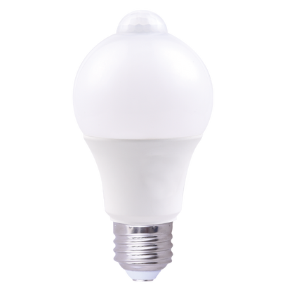 Luxrite LR21483 A19 9W 5000K Dusk to Dawn + PIR LED Light Bulb