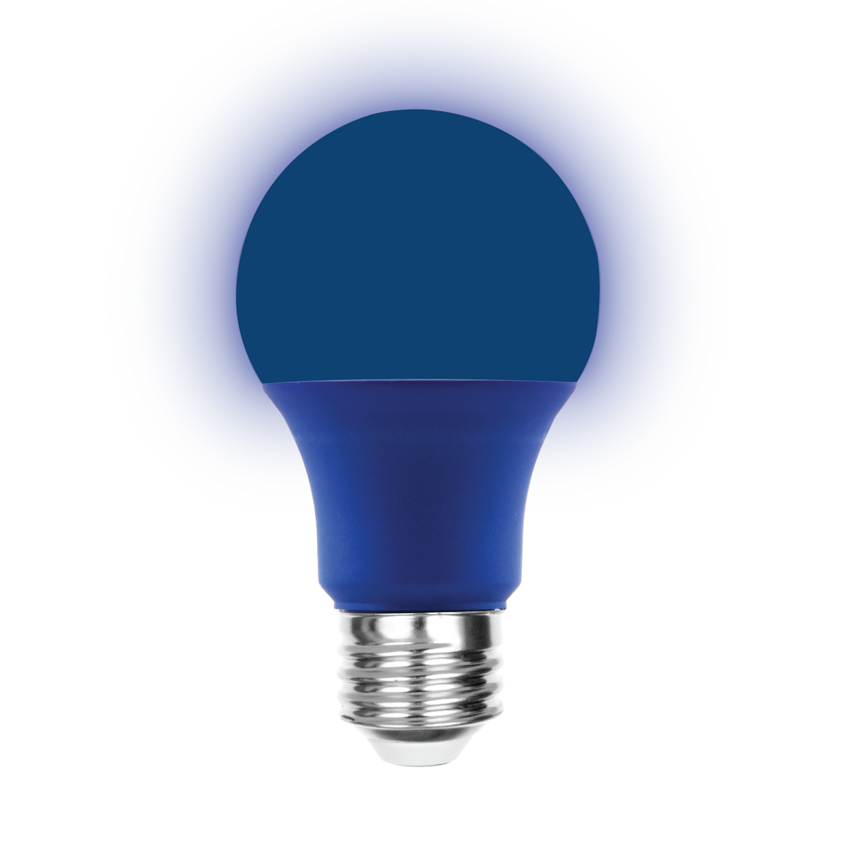 Luxrite LR21491 A19 8W Blue LED Light Bulb