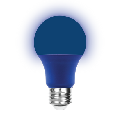 Luxrite LR21491 A19 8W Blue LED Light Bulb