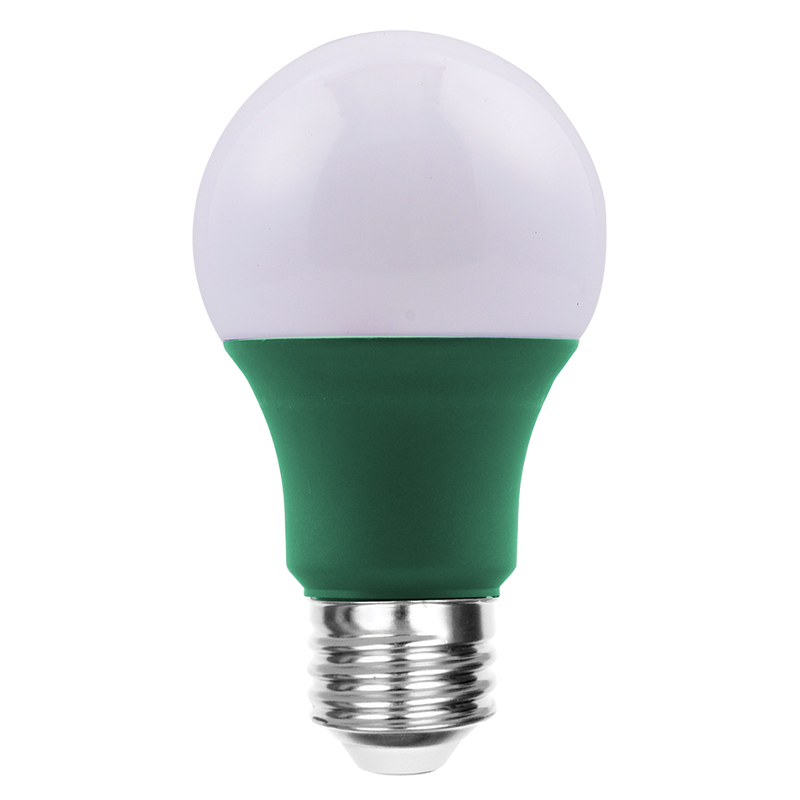 Luxrite LR21492 A19 8W Green LED Light Bulb