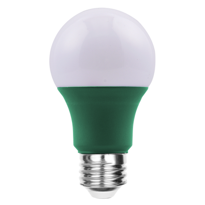 Luxrite LR21492 A19 8W Green LED Light Bulb