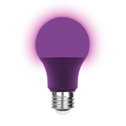 Luxrite LR21494 A19 8W Purple LED Light Bulb