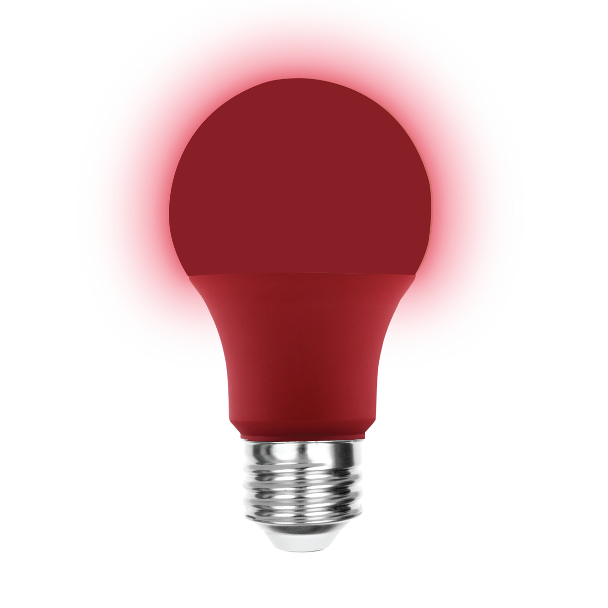 Luxrite LR21495 A19 8W Red LED Light Bulb