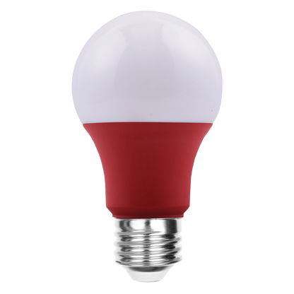 Luxrite LR21495 A19 8W Red LED Light Bulb