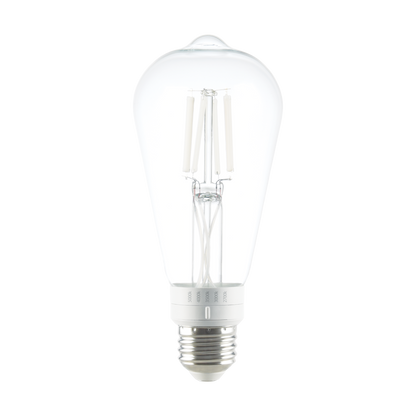 Luxrite LR21685 4.5W ST19 60W - 5CCT Selectable White Filament LED Light Bulb